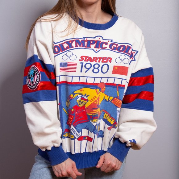 STARTER Other - Vintage Starter 1980 Olympic Hockey Sweatshirt